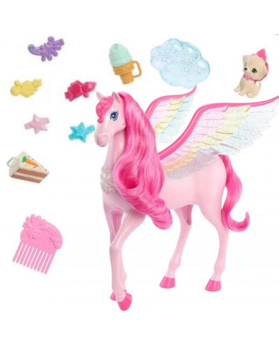 Set de joacă Barbie - Pegasus, cu accesorii - 8