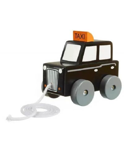 Jucarie de tragere Orange Tree Toys - British Collection, Taxi - 1