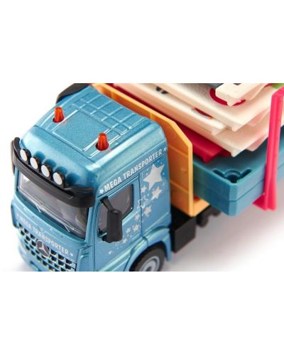 Siku Toy Set - Camion cu casă prefabricată, 1:50 - 2