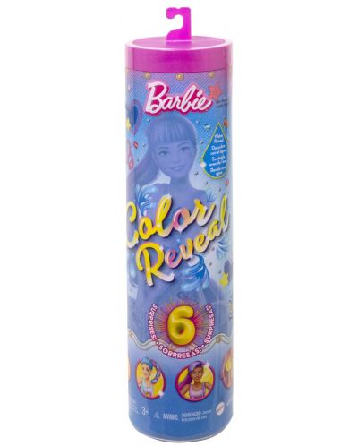 Set de joacă Barbie Color Reveal - Totally Denim, asortiment - 6