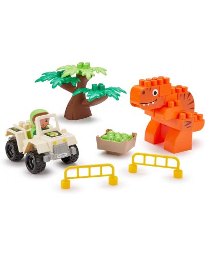 Set de jucării Ecoiffier Abrick - Dinosaur Park - 3