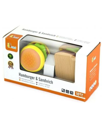 Set de jocuri Viga - Hamburger și Sandwich  - 1