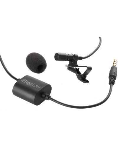 Microfon IK Multimedia iRig Mic Lav - negru - 1