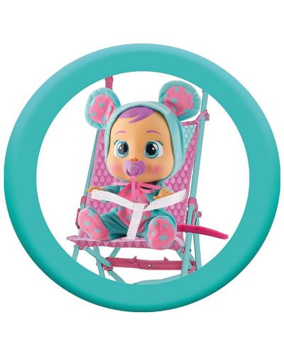 Carucior pentru copii IMC Toys Cry Babies - Pentru papusi - 4