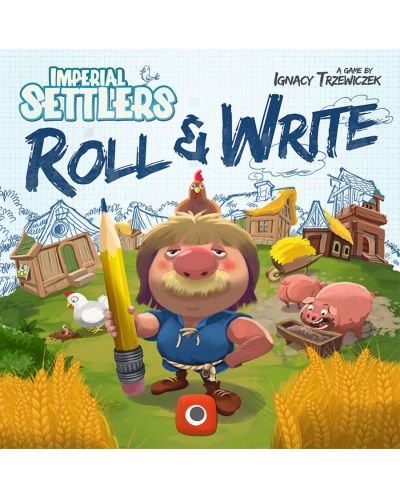 Joc de societate Imperial Settlers: Roll & Write - de familie - 1