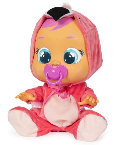 Papusa-bebe plagaciou IMC Toys Cry Babies - Fancy, flamingo - 1
