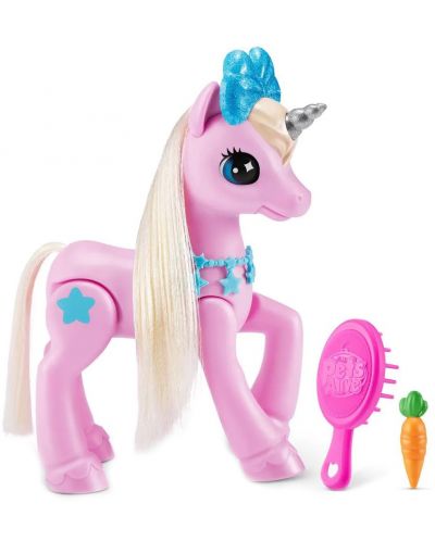 Jucărie interactivă Zuru Pets Alive - Unicorn cu grajd | Ozone.ro