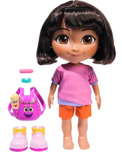 dora Păpușă interactivă Spin Master - Dora Exploratoarea, cu sunete, 30