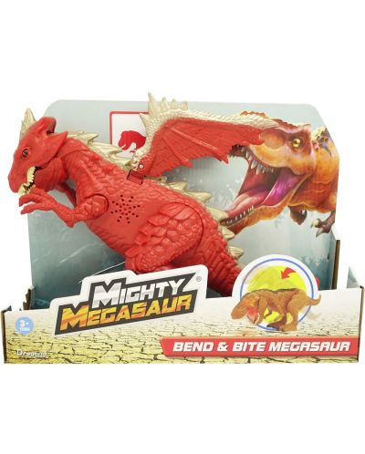 Jucărie interactivă Dragon-I Toys Mighty Megasaur - Dragon, Bend