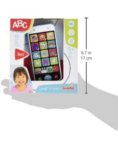 Jucărie interactivă Simba Toys ABC - Smartphone - 6