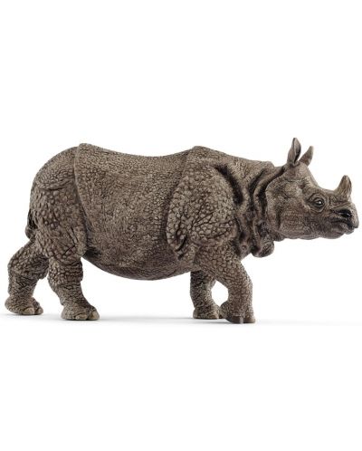 Figurina Schleich Wild Life - Rinocer indian - 1