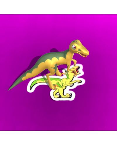 Stickere interactive HoloToyz Augmented Reality - Dinozauri - 7