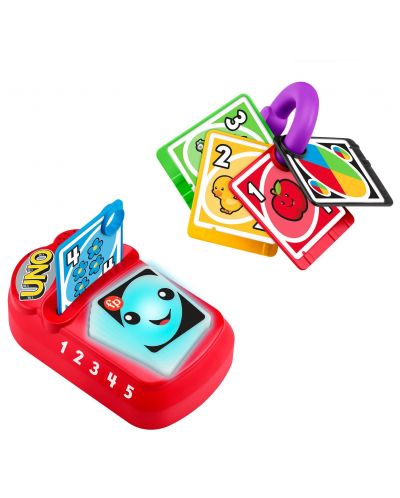 Jucărie educativă interactivă Fisher Price - Uno, numărare și culori - 1