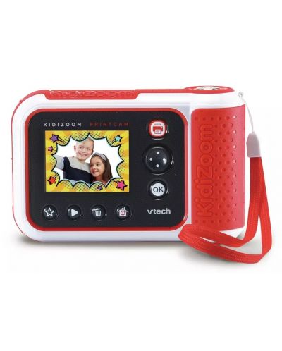 Vtech Interactive Kids Snapshot Camera, roșu - 2