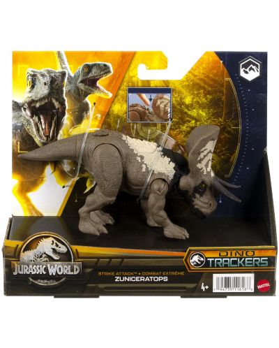 Jucărie interactivă Jurassic World Strike Attack - Zuniceratops - 6