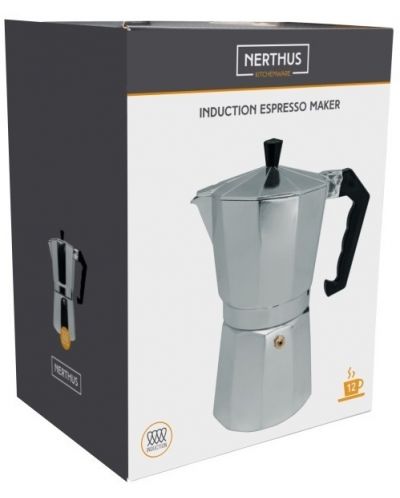 Espressor de cafea pentru inductie Nerthus - 540 ml, pentru 12 cafele - 3