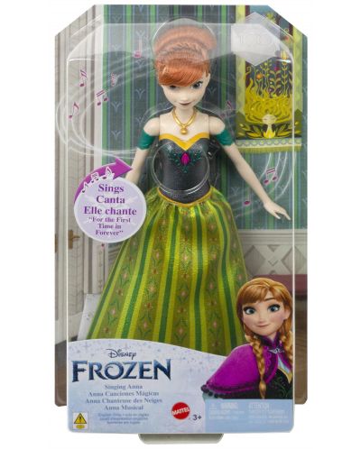 Păpușă interactivă Disney Frozen - Anna cântăreața - 2