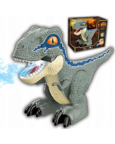 Jucărie interactivă Cypress - Dinozaur T-Rex, cu sunete și abur