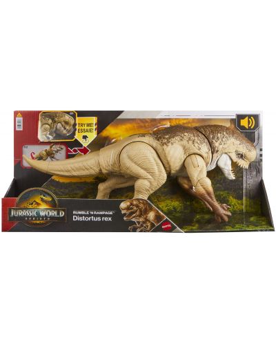 Jucărie interactivă Jurassic World Rebirth - Rumble 'N Rampage