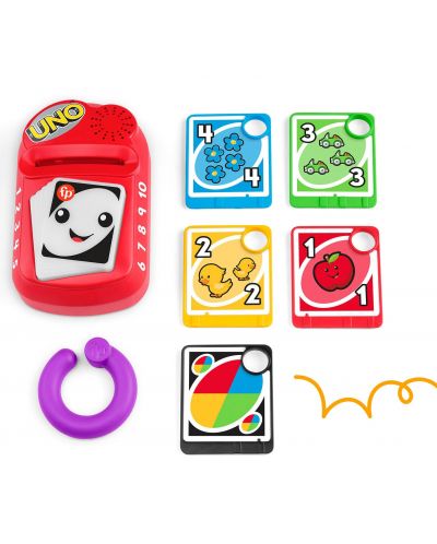 Jucărie educativă interactivă Fisher Price - Uno, numărare și culori - 2