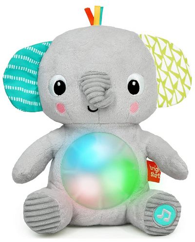 Jucarie interactiva Brights Starts - Hug A Bye Baby Elephant - 1