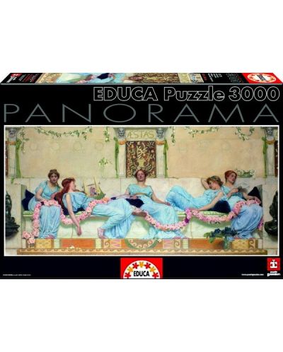 Puzzle panoramic Educa de 3000 piese - Scena dramatica, William Reynolds-Stephens - 1