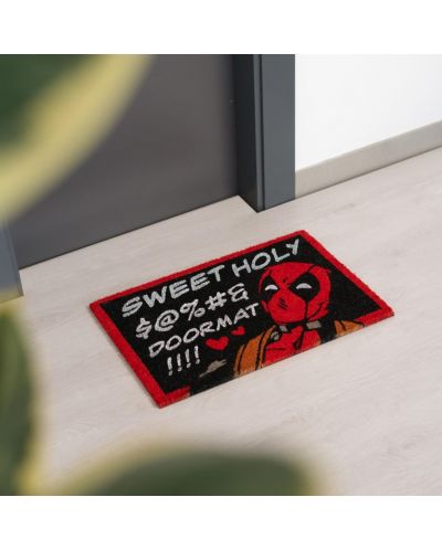 Covoraș pentru ușă Erik Marvel: Deadpool - Sweet Holy $@%#& Doormat !!!!  - 4