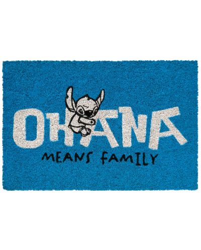 Covor de ușă Erik Disey: Lilo & Stitch - Ohana Means Family - 1
