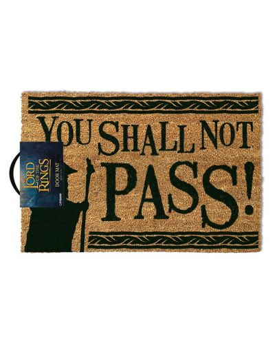 Covoras pentru usa Pyramid - The Lord Of The Rings - You Shall not Pass, 60 x 40 cm - 1