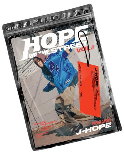 J-Hope (BTS) - Hope on the Street Vol.1, Prelude (Red Version) (CD Box)  - 1