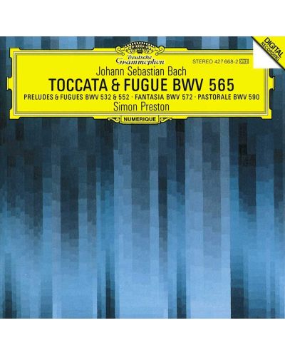 Bach, J.S.: Toccata and Fugue BWV 565; Organ Works BWV 572, (CD)	 - 1