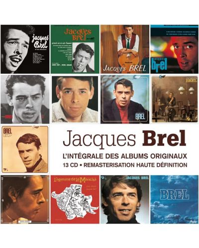 Jacques Brel - Integrale des Albums Studio (CD) - 1