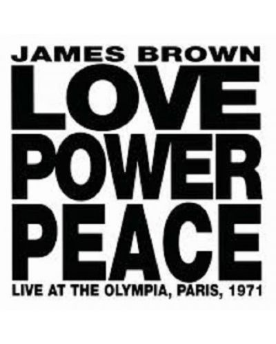 James Brown - Love Power Peace James Brown - Live At the Olympia, Paris 1971 (CD) - 1