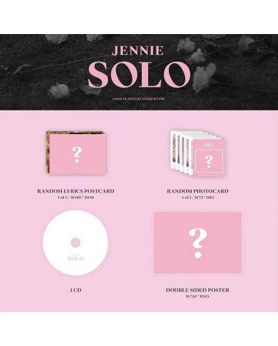 Jennie (Blackpink) - Solo (CD Box)  - 3