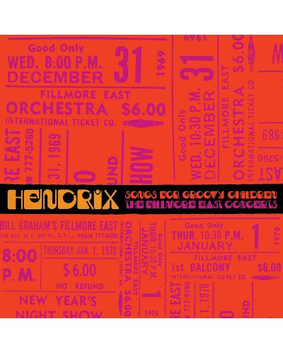 Jimi Hendrix - Songs For Groovy Children: The Fillmore East Concerts (Vinyl Box) - 1