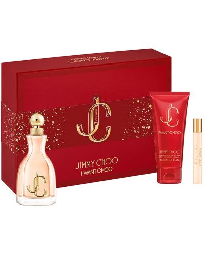 Jimmy Choo Set I Want Choo - Apă de Parfum, 100 și 7.5 ml +