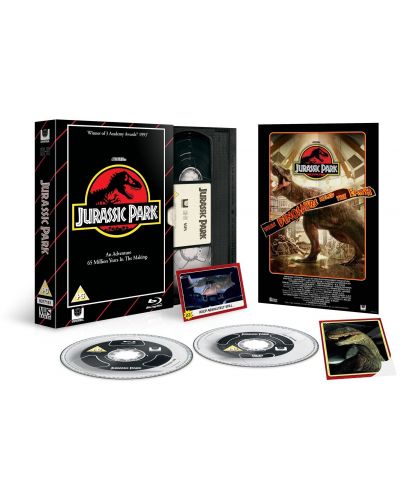 Jurassic Park, Limited VHS Edition (Blu-Ray + DVD)