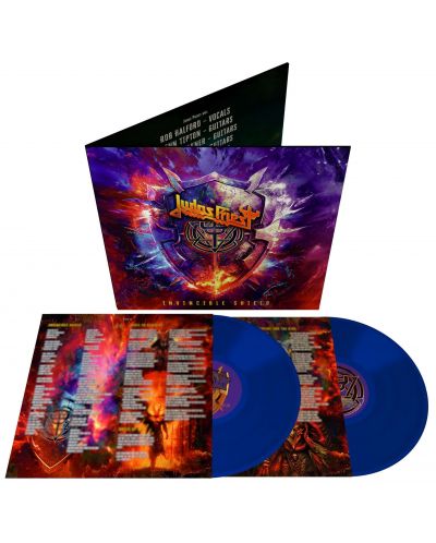 Judas Priest - Invincible Shield (2 Blue Vinyl) - 2