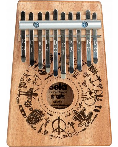 Kalimba, instrument muzical  Sela - 10 Free Spirit, maro - 1
