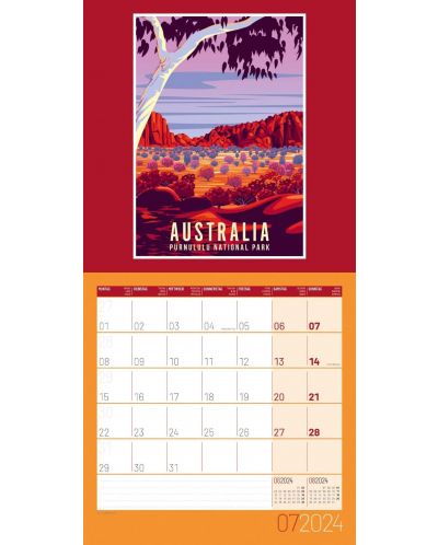Calendar Ackermann - Vintage Voyage, 2024 - 8