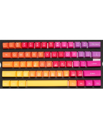 Capace pentru tastatura mecanica Ducky - Afterglow, 108-Keycap Set - 1