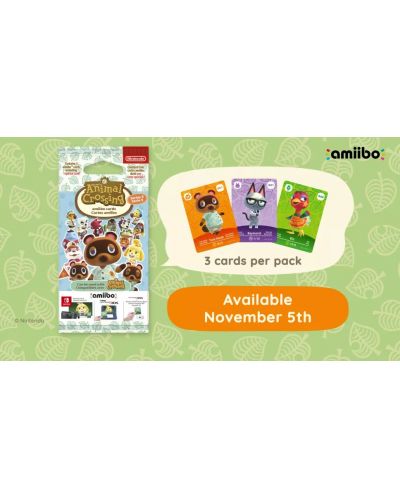 Carti Nintendo Amiibo Animal Crossing - Series 5 - 2