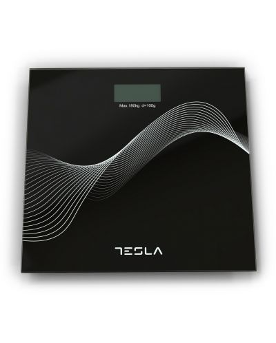 Cântar Tesla - BS-102B, 180kg, negru - 1