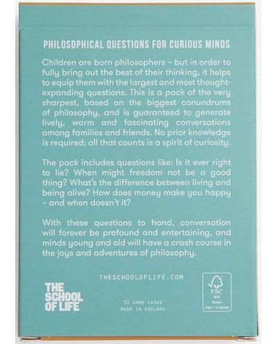 Carduri cu întrebări și sarcini Philosophical Questions for Curious Minds - 2