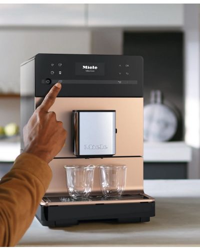 Aparat de cafea Miele - CM 5510, 15 bar, 1.3 l, Rose Gold | Ozone.ro
