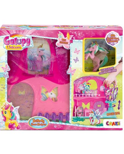 Jucărie Craze Toy - Casa Mariposa, Unicorn - 1