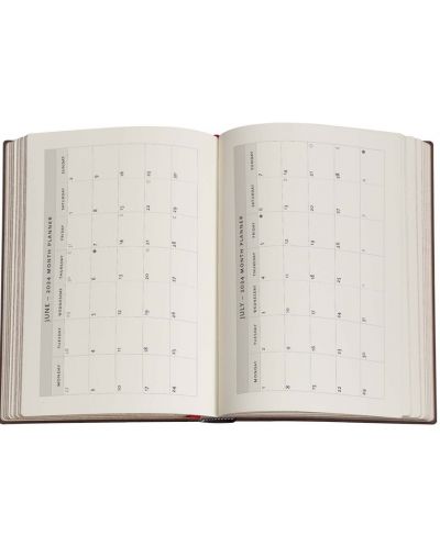Calendar-agenda Paperblanks Jungle Song - 13 x 18 cm, 88 pagini, 2024 - 5