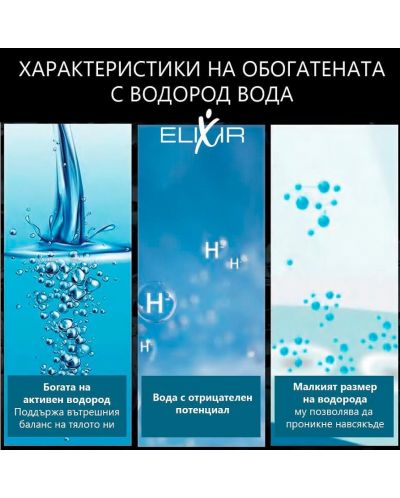 Cană de apă cu hidrogen Elixir - 1.6 L, alb - 8