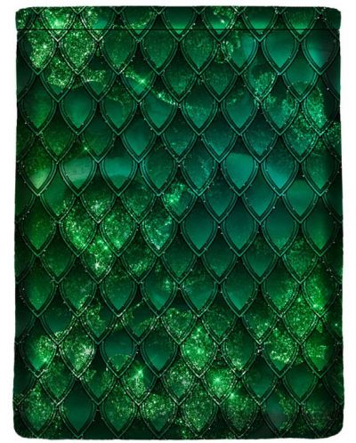 Husa pentru carte Dragon treasure - Emerald Green - 1