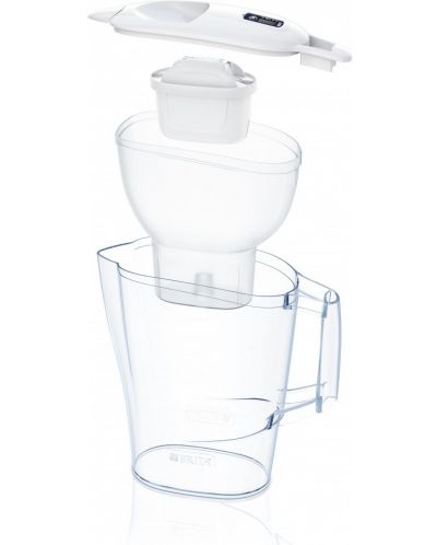 Cană de filtrare apă BRITA - Aluna Cool Memo, 3 filtre, albă - 3
